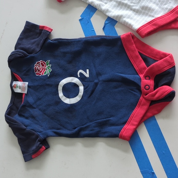 England rugby bodysuit onesie set baby - Picture 2 of 9